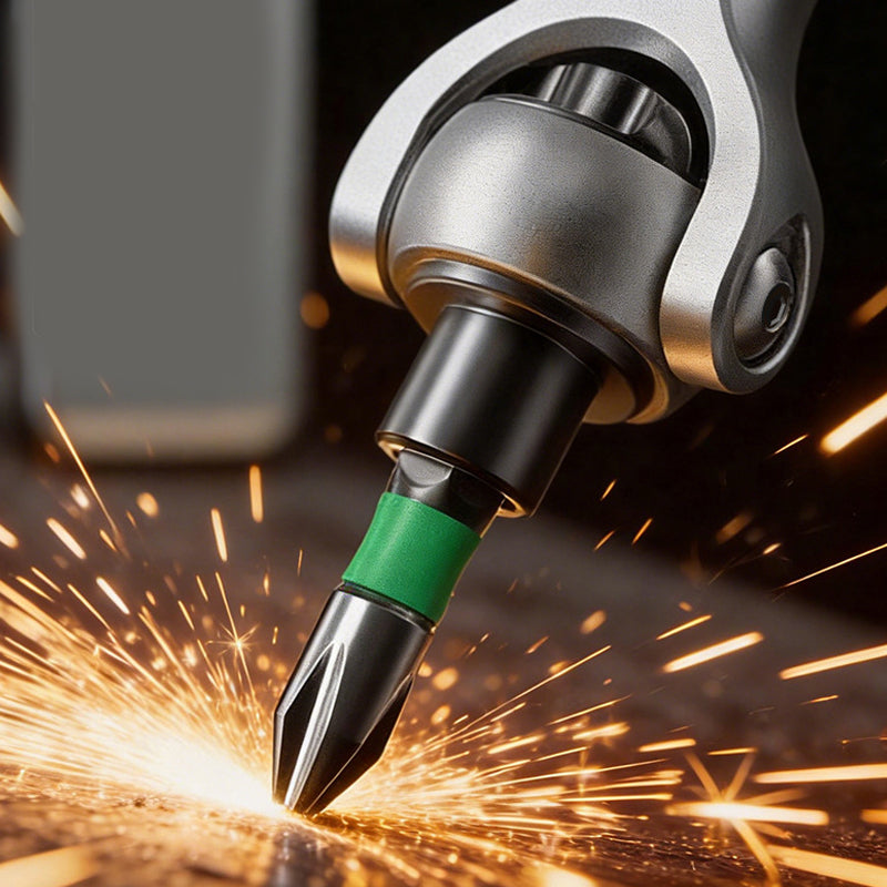 Universele magnetische ratelschroevendraaier