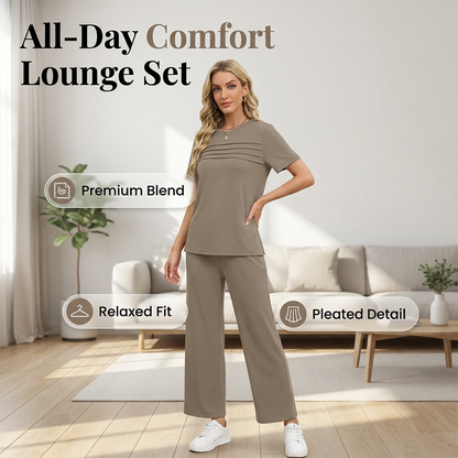 🔥Bestsellers van 2026👚2-delige loungewear-set voor dames