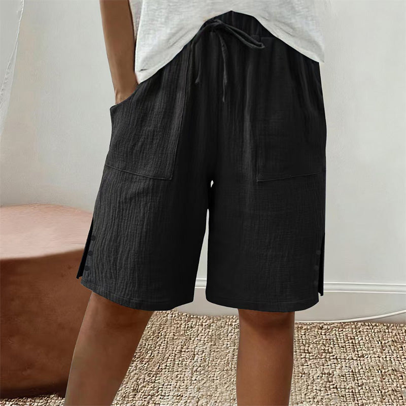 🌞 50% KORTING 🌿 Dames Knie-Lange Zomershort 👖 Comfort & Stijl
