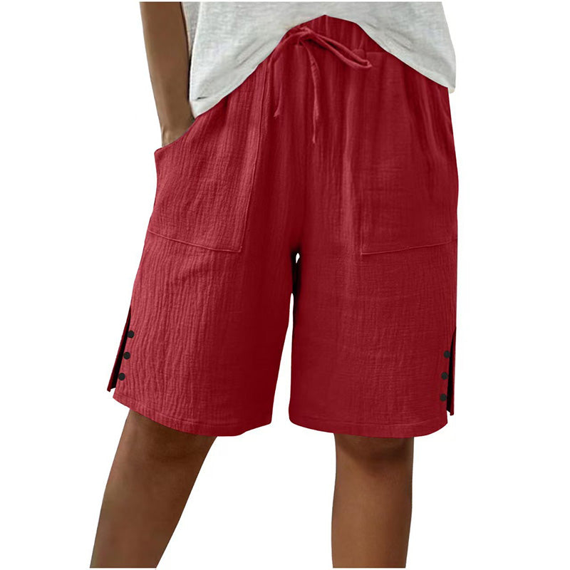 🌞 50% KORTING 🌿 Dames Knie-Lange Zomershort 👖 Comfort & Stijl