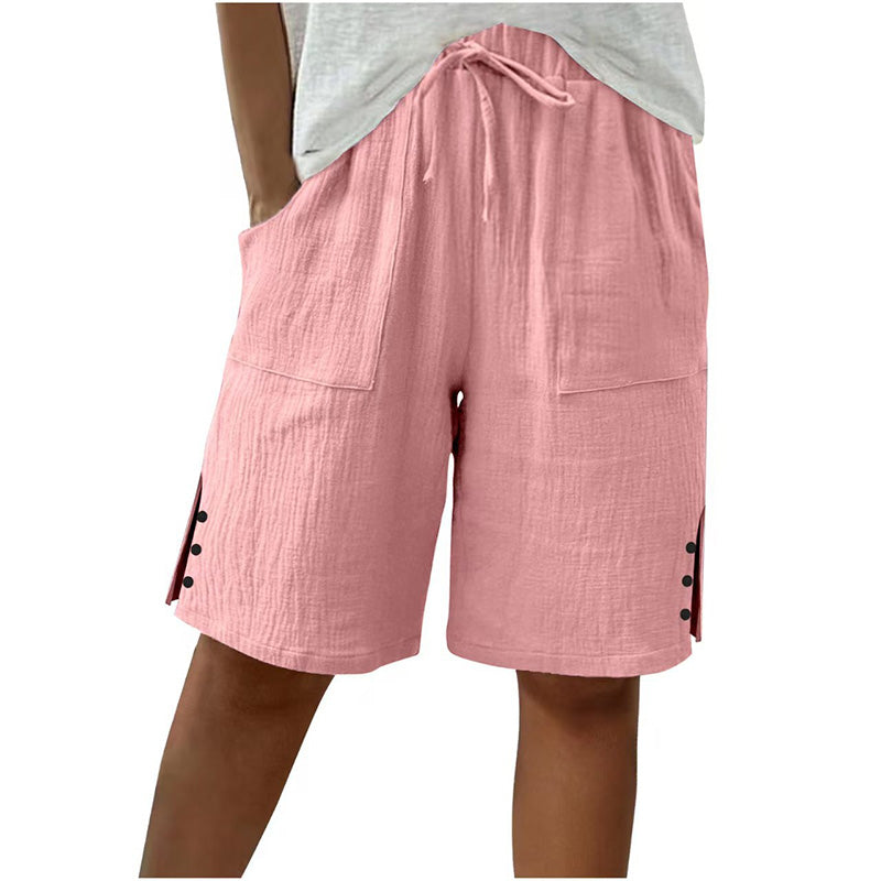 🌞 50% KORTING 🌿 Dames Knie-Lange Zomershort 👖 Comfort & Stijl