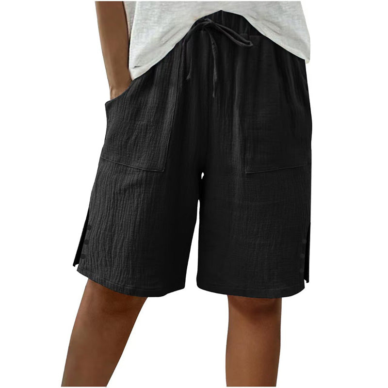 🌞 50% KORTING 🌿 Dames Knie-Lange Zomershort 👖 Comfort & Stijl