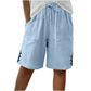 🌞 50% KORTING 🌿 Dames Knie-Lange Zomershort 👖 Comfort & Stijl