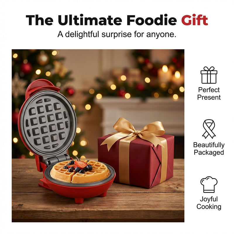 Limited Time-50%off-Mini Electric Waffle Maker