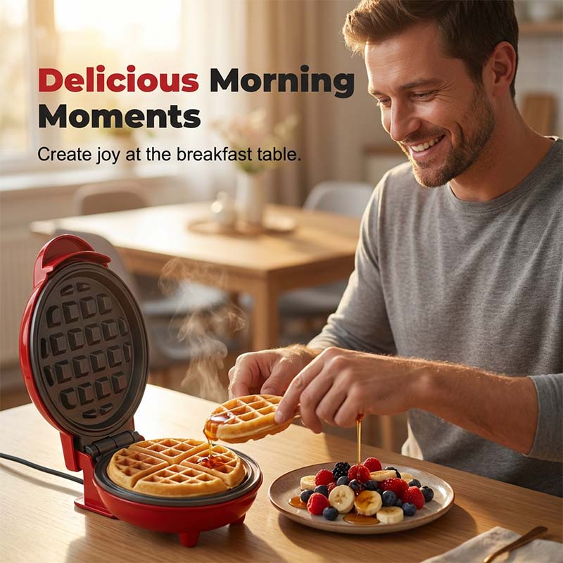 Limited Time-50%off-Mini Electric Waffle Maker
