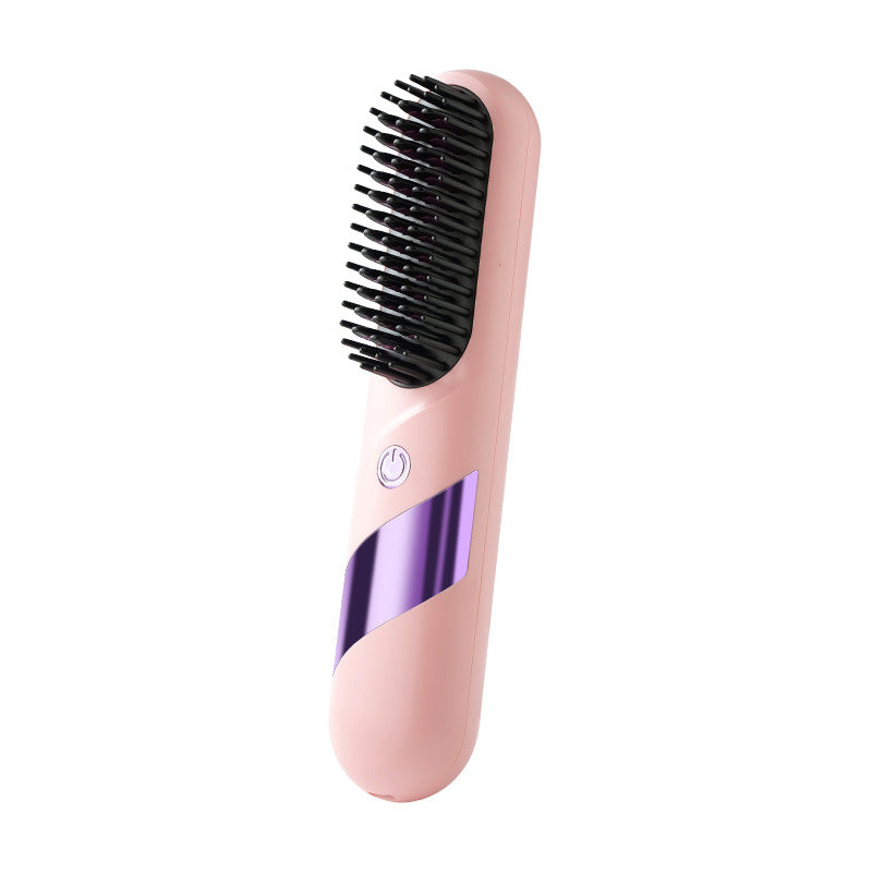 🔥 HOT DEAL -50% 💇‍♀️ Draadloze Stijlborstel ✨ Anti-Frizz & Snel Glad Haar