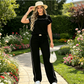🔥Women's Casual Short Sleeve Top & Wide Leg Pants Set