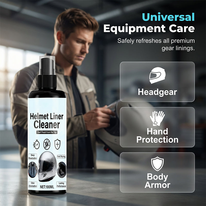 Helmvoering Reiniger & Ontgeurder Spray