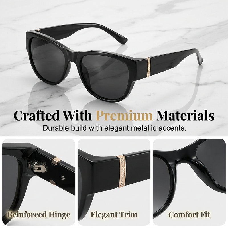🕶️👓 50% KORTING! Brildragers opgelet: deze oversized zonnebril schuift over je eigen bril en je ziet eruit als een filmster – geen dure clip-on, geen geknipper met lenzen!