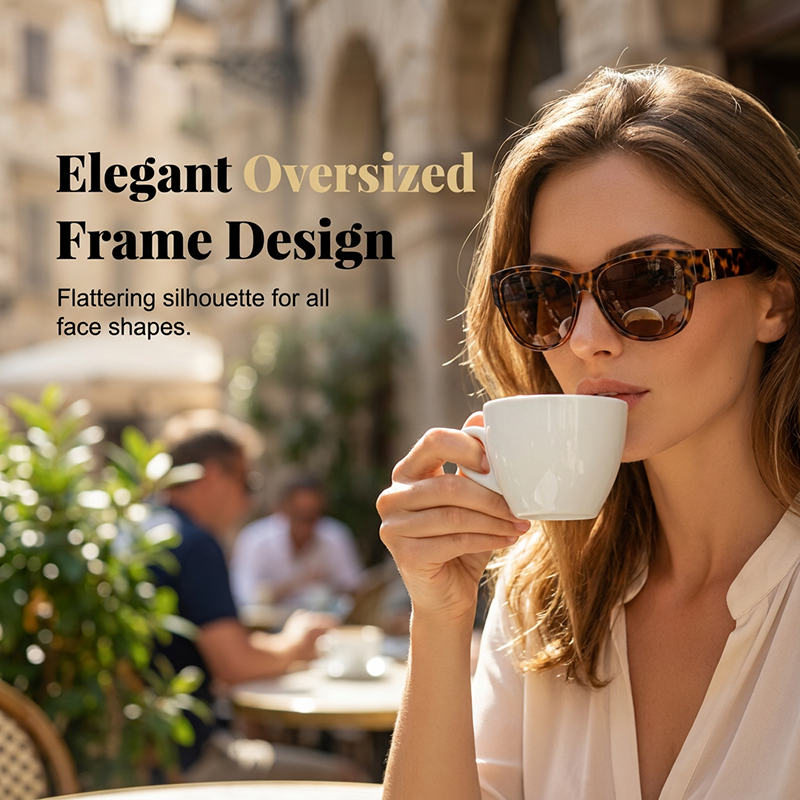 🕶️👓 50% KORTING! Brildragers opgelet: deze oversized zonnebril schuift over je eigen bril en je ziet eruit als een filmster – geen dure clip-on, geen geknipper met lenzen!