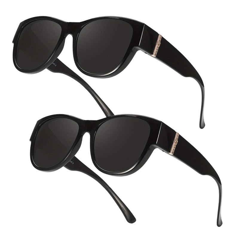 🕶️👓 50% KORTING! Brildragers opgelet: deze oversized zonnebril schuift over je eigen bril en je ziet eruit als een filmster – geen dure clip-on, geen geknipper met lenzen!