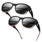 🕶️👓 50% KORTING! Brildragers opgelet: deze oversized zonnebril schuift over je eigen bril en je ziet eruit als een filmster – geen dure clip-on, geen geknipper met lenzen!