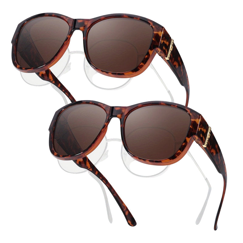 🕶️👓 50% KORTING! Brildragers opgelet: deze oversized zonnebril schuift over je eigen bril en je ziet eruit als een filmster – geen dure clip-on, geen geknipper met lenzen!