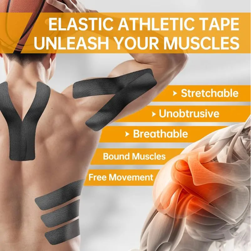 Voorgesneden elastische kinesiologietape