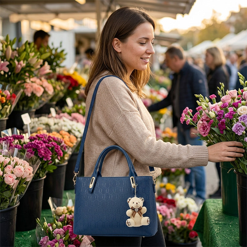 🔥Blijft een verkoophit in 2026👜Veelzijdige 4-delige handtassenset voor dames