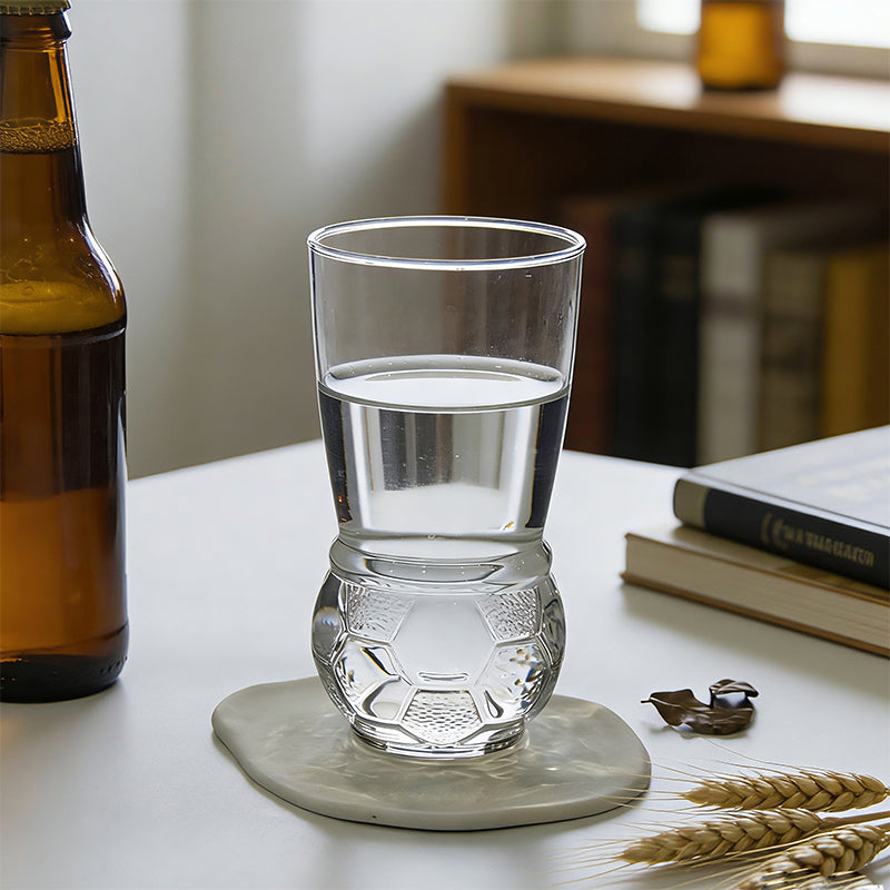 ⚽️Populair tijdens het WK🎉Craftbierglas in de vorm van een voetbal