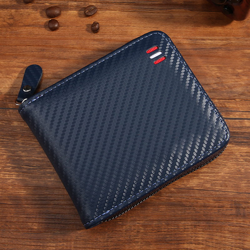 Heren casual vintage vierkante portemonnee
