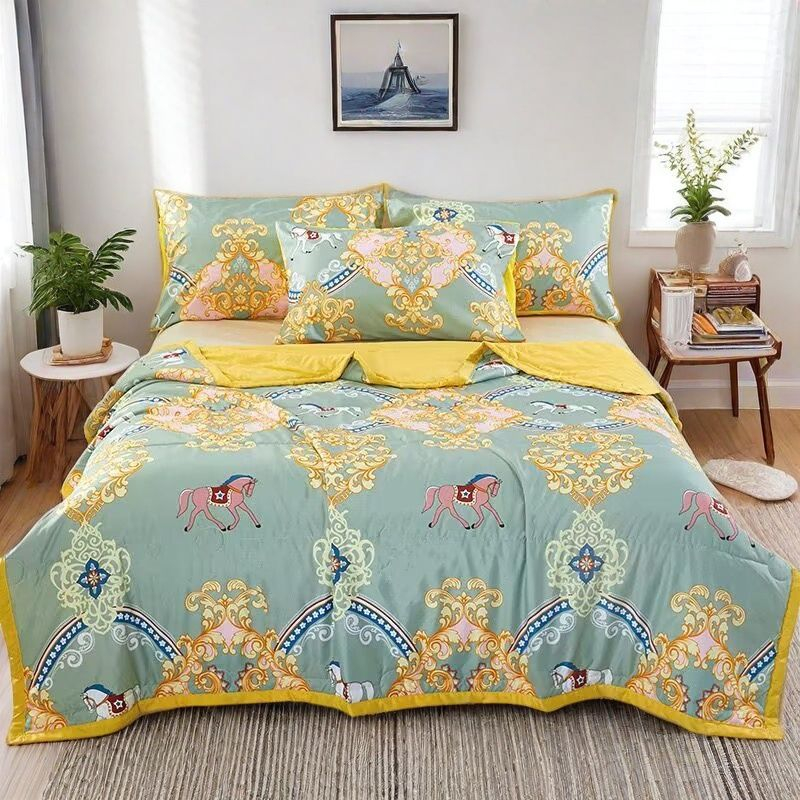 🎉🔥Bestsellers van 2026🛏️Lichtgewicht zomerdekbed met bloemenprint