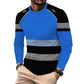 🏃‍♂️ Sportieve heren longsleeve – vochtafvoerend, met subtiele print, voor actieve dagen