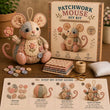 🐭❤️ 50% KORTING! Stop met scrollen en naai je eigen schattige muis! Deze complete set geeft je alles – stof, vulling, naald – en voor je het weet hou je een zelfgemaakt vriendje in je handen!