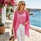 💐Zomerse metallic gehaakte strandjurk – Lichtgewicht, soepel vallend en moeiteloos stijlvol