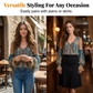 ⏳ Laatste nieuws – 50% korting loopt af! Elegante blouse met ruches, in bohemienstijl en met kasjmierpatroon