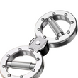 [Trainingsapparaat voor thuisgebruik] Spinning Rotator Burn-apparaat, 12 lb-trainingsapparaat voor armen en schouders met instelbare weerstand, onderarm- en grijpkrachttrainer voor mannen en vrouwen – voor thuis en in de sportschool