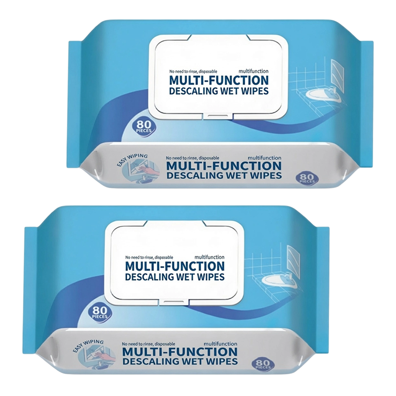 🧼 2+1 GRATIS – Badkamer Ontkalkende Reinigingsdoekjes – Snel & Streeploos Schoon ✨