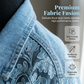 🎉50% korting voor een beperkte tijd🛒Luchtig damesjack van denim met bloemenprint en patchwork van kant
