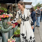 📢📢40% RABATT!! ⏰Elegantes Maxikleid mit Blumenmuster für Damen