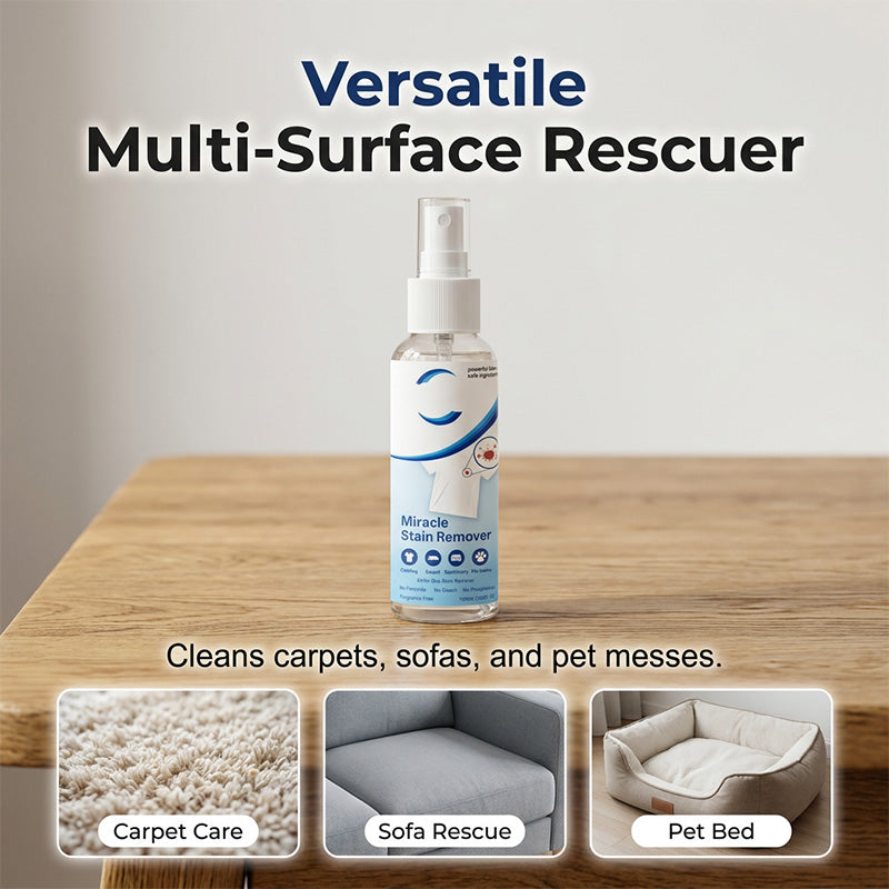 ✨ Fantastische vlekverwijderaar spray – verwijdert fruit‑, vet‑, wijn‑ en koffievlekken in enkele seconden. Niet schrobben, gewoon inspuiten en klaar! 🧼💪