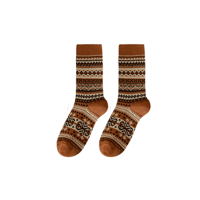🌹Laatste dag ❤️ Koop 1, krijg 2 gratis🌹Etnische retro-stijl sokken