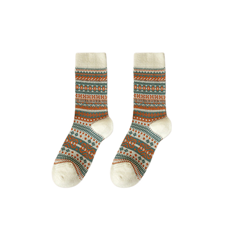 🌹Laatste dag ❤️ Koop 1, krijg 2 gratis🌹Etnische retro-stijl sokken