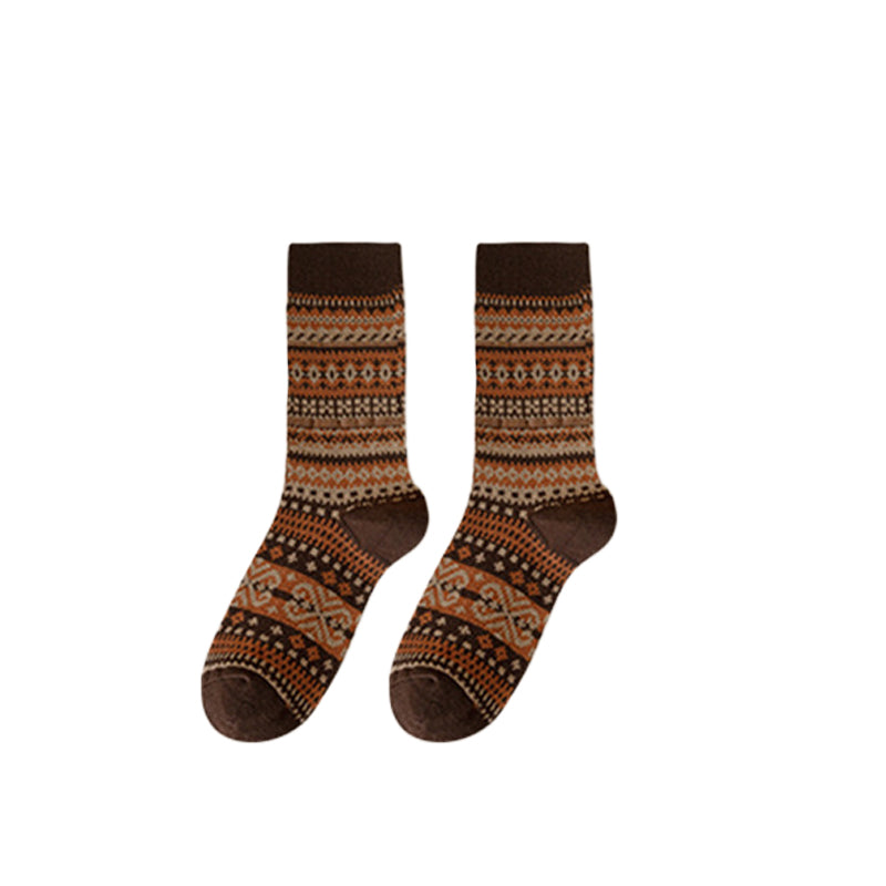 🌹Laatste dag ❤️ Koop 1, krijg 2 gratis🌹Etnische retro-stijl sokken