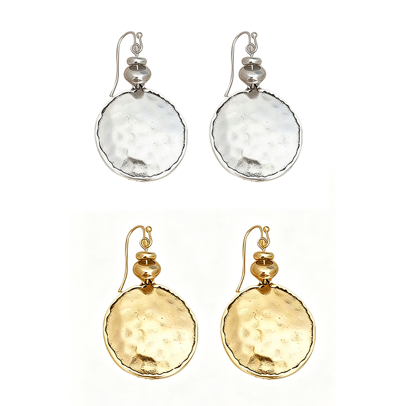 🔥BEPERKTE VOORRAAD💃 Retro metallic oorbellen 🎀 Past voor dag en avondoutfit