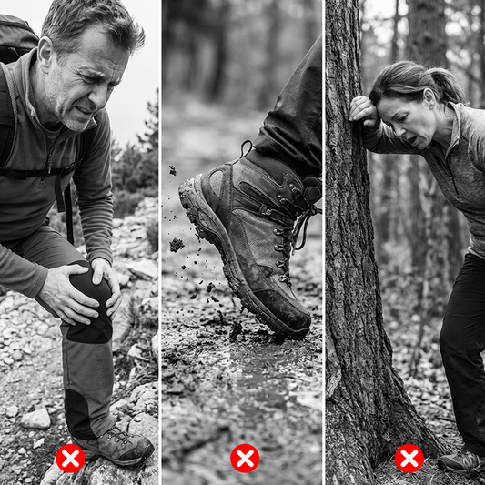 💥50 Korting! 💥🏔️🦯Telescopische Trekking Stok met Ergonomische Handgreep | Compact & Lichtgewicht💪