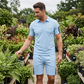 🏆 Laatste dag uitverkoop! 50% korting. 🔥 Casual set met korte mouwen en korte broek voor heren.