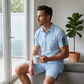 🏆 Laatste dag uitverkoop! 50% korting. 🔥 Casual set met korte mouwen en korte broek voor heren.