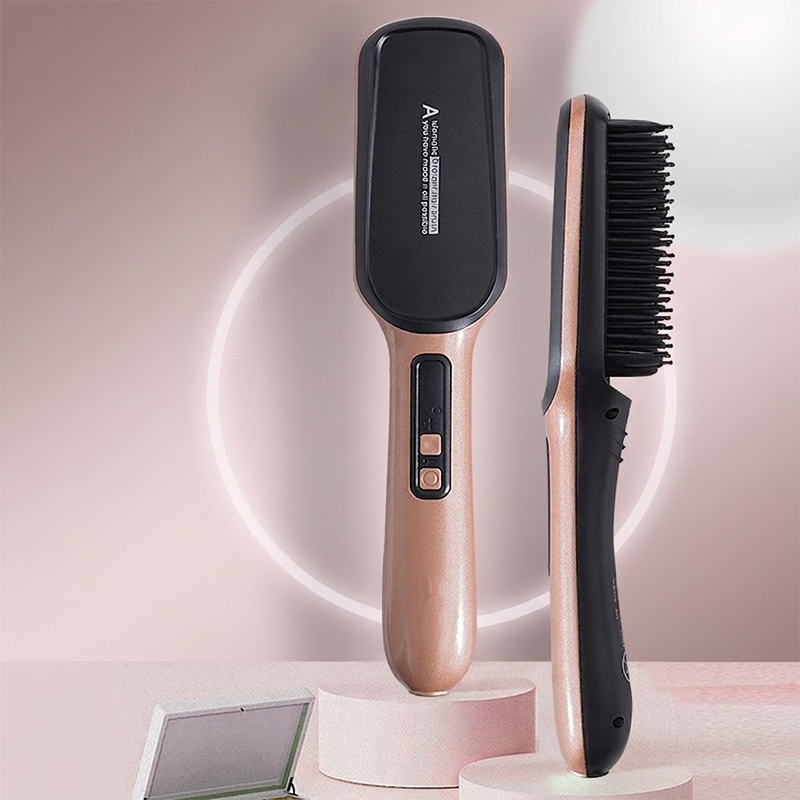 ⏰TIJDELIJKE AANBIEDING✨ LCD temperatuurregel stylingkam brandwerend veilig voor alle haartypes