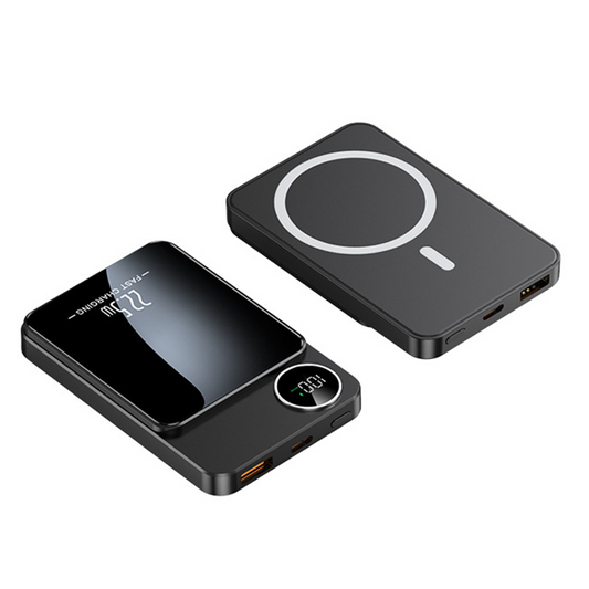 🔋✨Professionele Magnetische Oplader voor Reizigers & Professionals 🧲 | 22,5W Bedraad & 15W Draadloos | 10.000 mAh | Snelle Levering💥