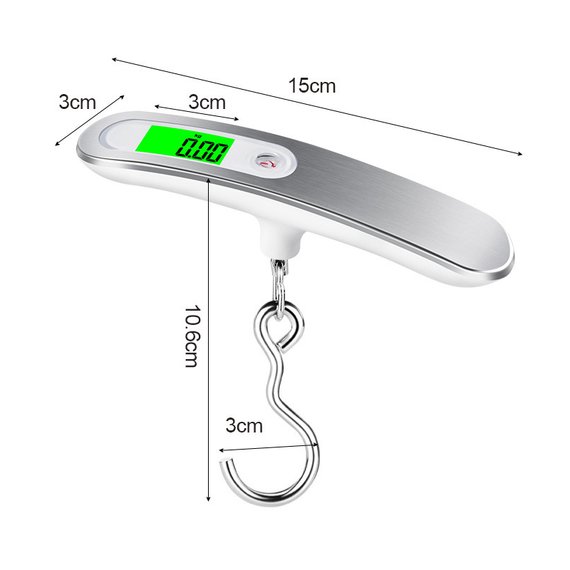 ⚖️ Nauwkeurige hangweegschaal – weeg tot 50 kg met precisie, ideaal voor keuken, post of reis! ✨