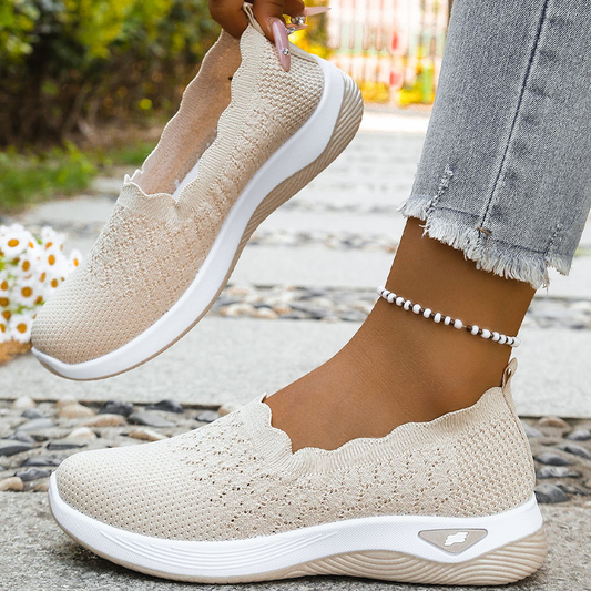 ✨Nieuwe Trend 👟 Instap Sneakers👣 Zachte Zool & Geen Druk