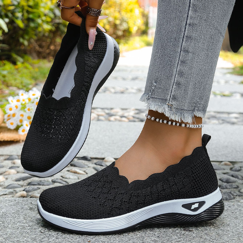 ✨Nieuwe Trend 👟 Instap Sneakers👣 Zachte Zool & Geen Druk
