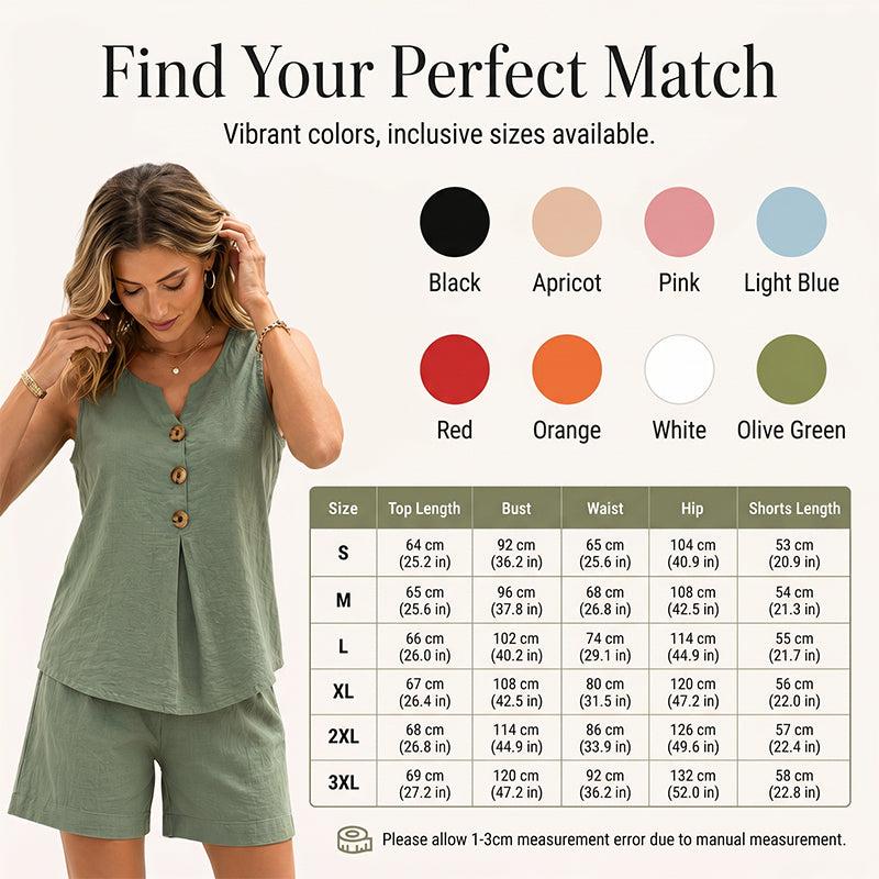 Casual tweedelige zomerse outfit voor dames