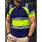 📢📢50% KORTING !! ⏰Reflecterend heren-shirt met korte mouwen en hoge zichtbaarheid