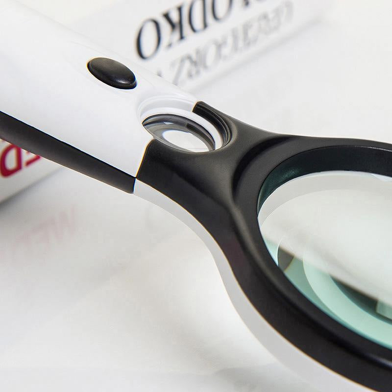 Vergrootglas met dubbele lens – 3X & 45X