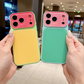 Levendige contrasterende kleuren Dopamine acryl telefoonhoesje