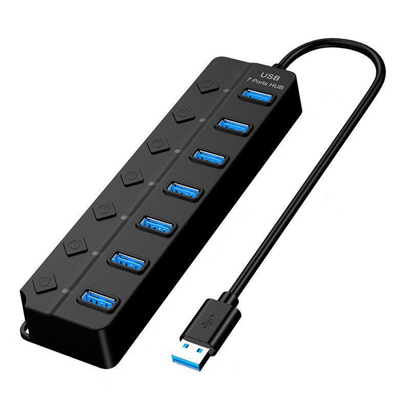 High-Speed USB 3.0 Data Hub Splitter