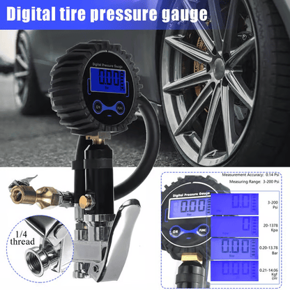 🔥🔥Last Day 50% OFF - 🏎️ Digital Tire Inflator with Pressure Gauge