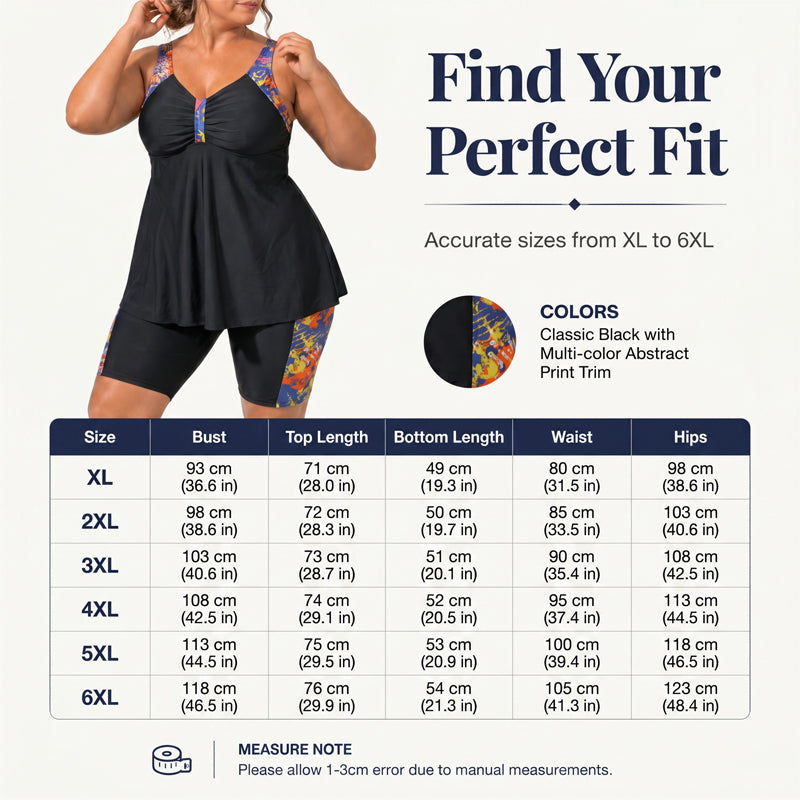 🔥Zomeruitverkoop: 50% KORTING!🌊Wees de prachtige godin bij het zwembad en op het strand!🏊🏻‍♀️Luchtige tankini-top en zwemshort voor dames